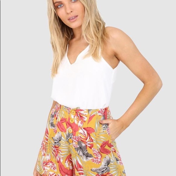 Floral Summer Lightweight Shorts - Picture 5 of 5